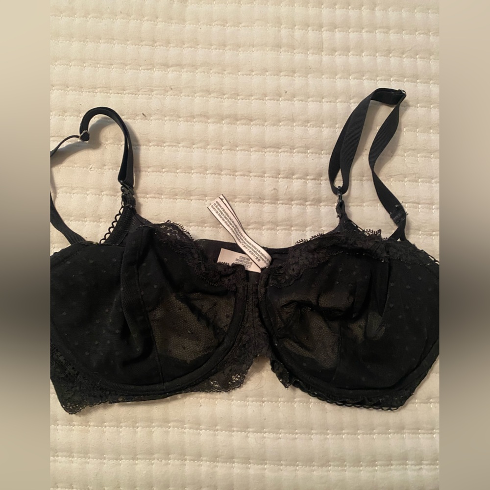Lace & Polka Dot Bra